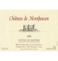 �tiquette de Ch�teau de Montfaucon - C�tes du Rh�ne 