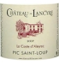�tiquette de Ch�teau de Lancyre - Coste d'Aleyrac 