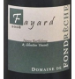 �tiquette de Domaine de Fondr�che - Rouge Fayard 