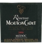 �tiquette de Mouton Cadet - R�serve M�doc