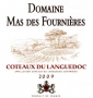 �tiquette de Domaine Mas des Fourni�res 