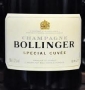 �tiquette de Bollinger - Sp�cial Cuv�e